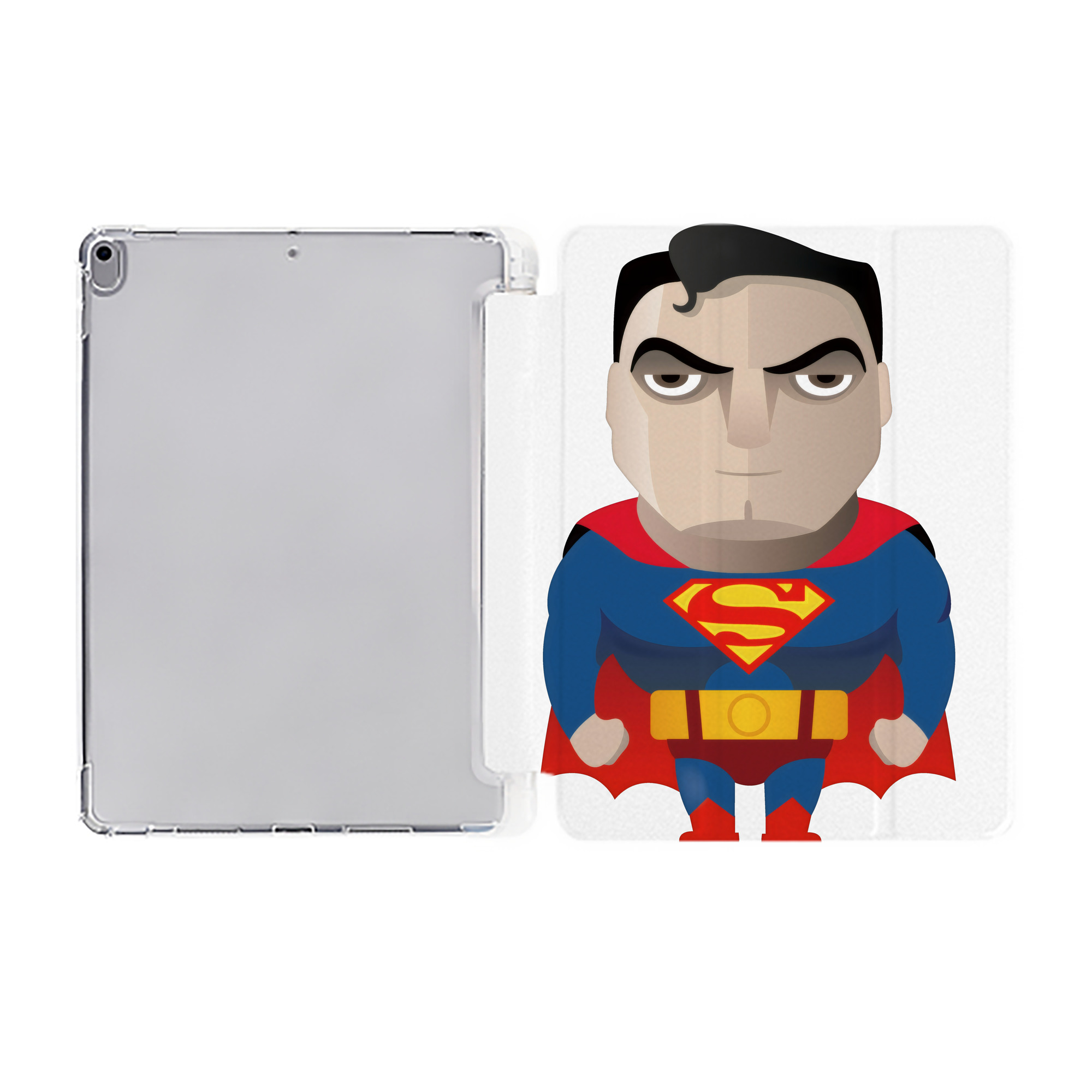 （画像用） アベンジャーズ The Avengers IPad ケース ペン収納付き 三つ折りスタンド PUレザー×シリコン 対応機種9.5/10.5/10.9インチ